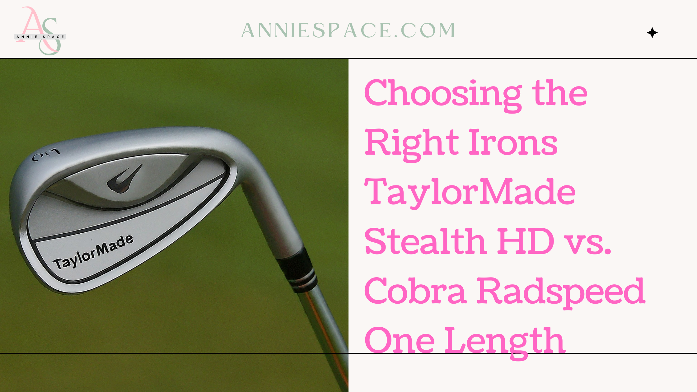 Choosing the Right Irons: TaylorMade Stealth HD vs. Cobra Radspeed One Length