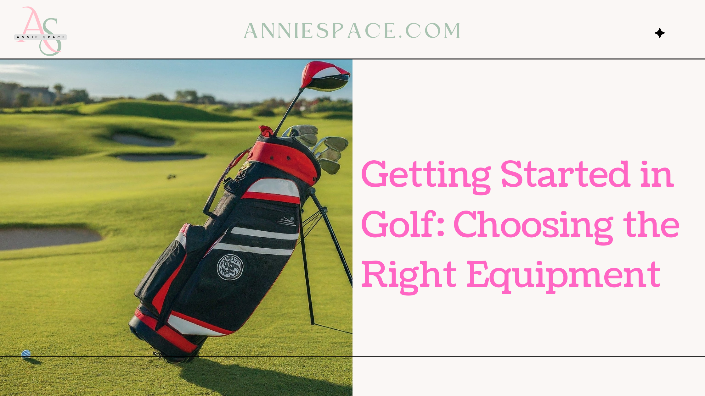 Getting Started in Golf: Choosing the Right Equipment