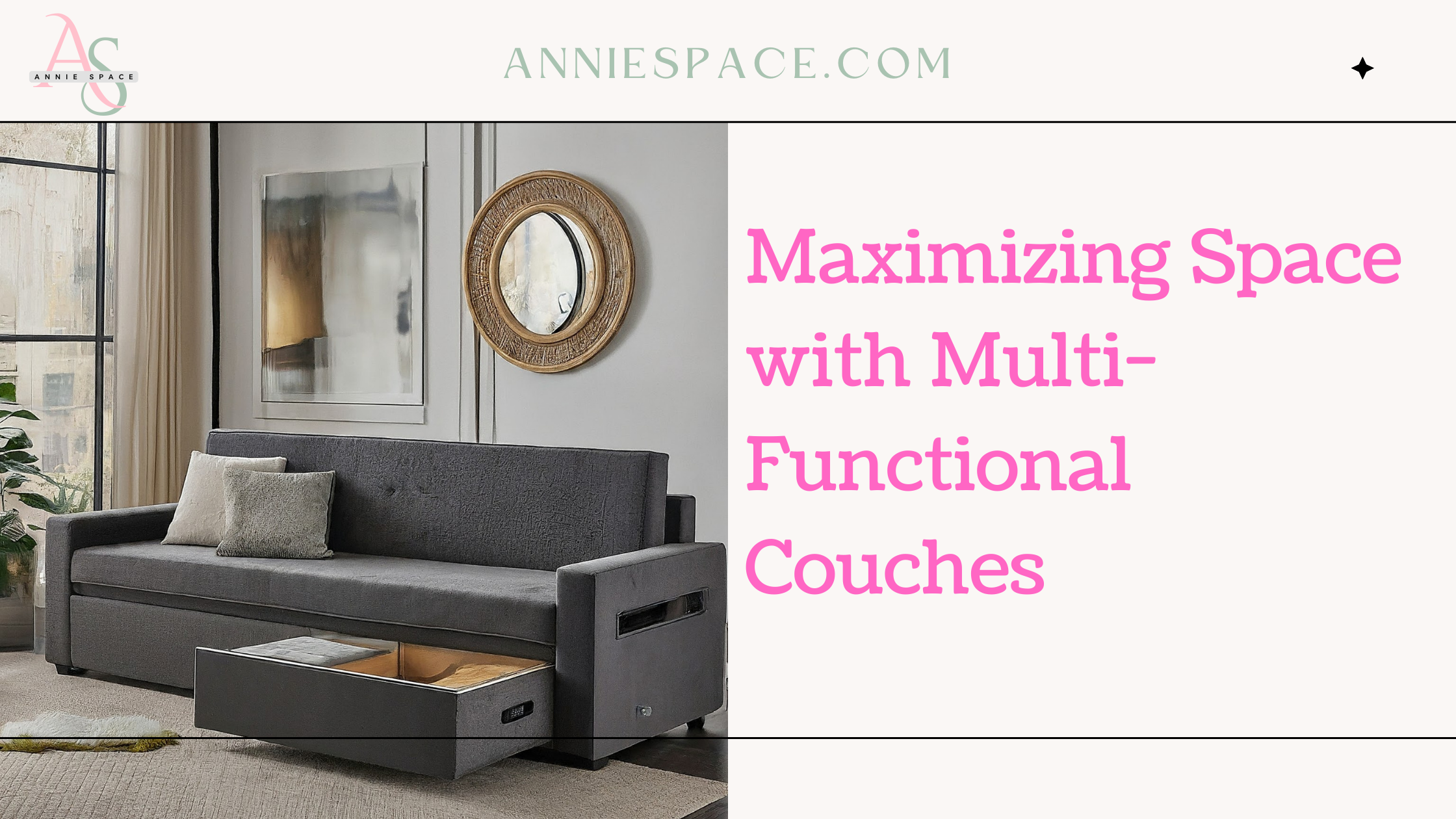 Maximizing Space with Multi-Functional Couches