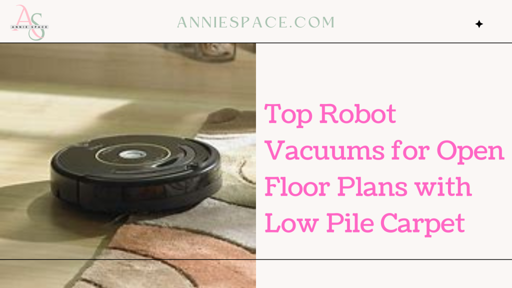 Top Robot Vacuums for Open Floor Plans with Low Pile Carpet