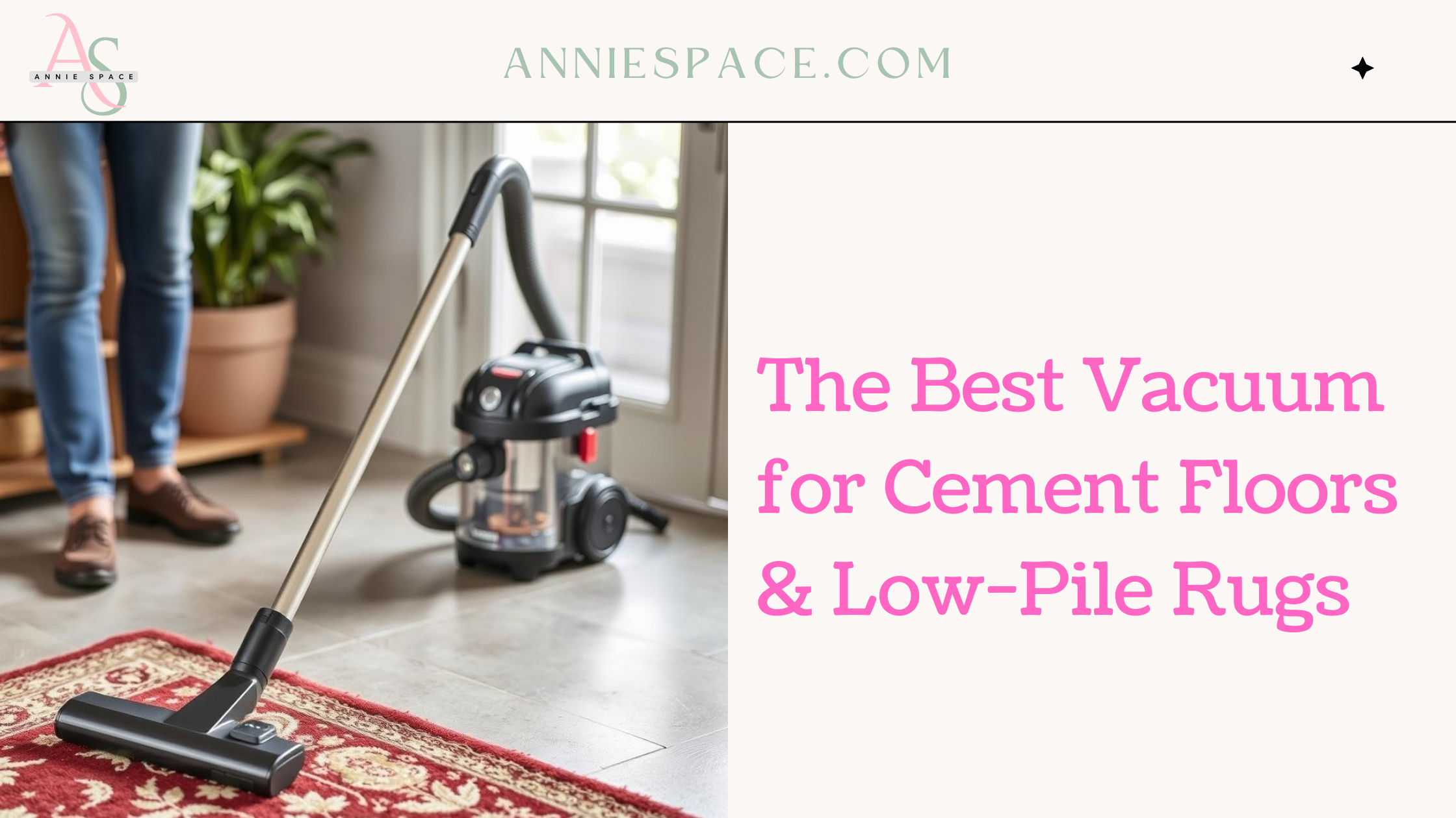 The Best Vacuum for Cement Floors & Low-Pile Rugs